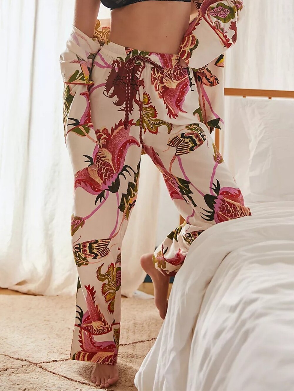 Raphael Balme for Anthropologie Flannel Sleep Pants Small